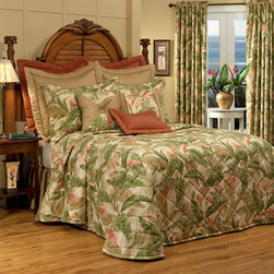 "La Selva" Natural Bedspread by Thomasville at Home - Quilts And Quilt Sets