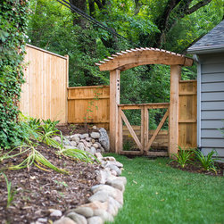 Traditional Landscape Makeover - Home Fencing And Gates