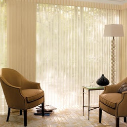 Hunter Douglas Luminette Window Coverings - Vertical Blinds