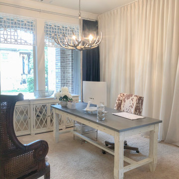 Rustic Glam Office