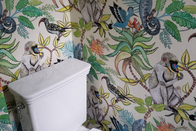 Powder room photo in New York