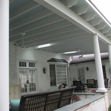 High Point Old Emerywood Custom Pergola for Relaxing