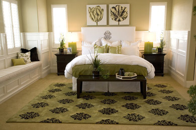 Inspiration for a timeless bedroom remodel in Dallas