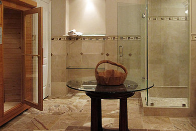 Inspiration for a transitional basement remodel in Toronto