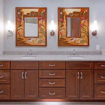 An Inspired Bathroom Design in Washington Crossing