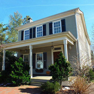 Completely wooden exterior with cedar siding