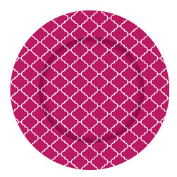 Pink Moroccan Charger Plate - Charger Plates