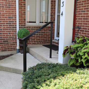 Black Square Handrail