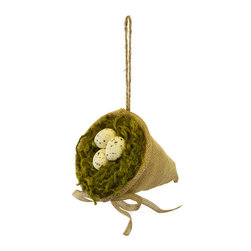 Shea's Wildflower - Hanging Nest With Eggs - Wreaths And Garlands