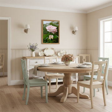 Admiration Floral Botanical Nature Photo Cottage Style Wall Art