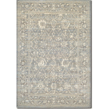 Couristan Everest Persian Arabq Rug 9'2"x12'5" Charcoal/Ivory Rug