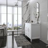 Aspen Bathroom Vanity Set, White, 36"