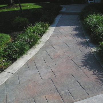 Stamped Concrete- Steps and Walkways