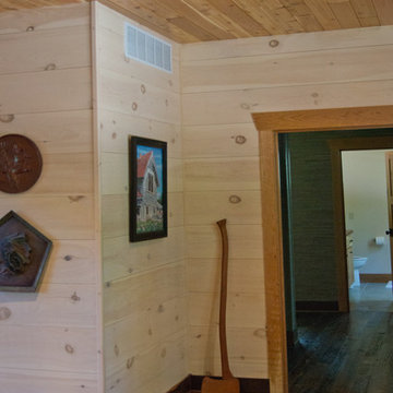 Pine Nickel Space Whitewash Center Match (shiplap look)