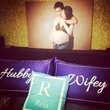 Pillowcases - HUBBY & WIFEY by ATD