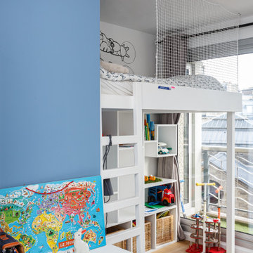 Un appartement familial unique et coloré - Projet Jasmin