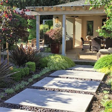 Paved Patio Outside Guest