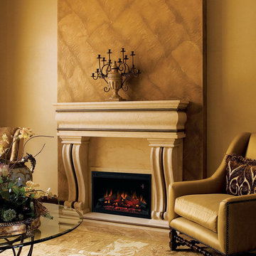 Classic Flame 36" Pro Electric Inserts Fireplace Builders Box