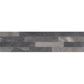 MSI NARD6X24 Ardesia - 6" x 24" Rectangle Floor Tile - Matte - Blackwood