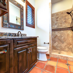 75 Beautiful Southwestern Terra-Cotta Tile Bathroom Pictures & Ideas ...