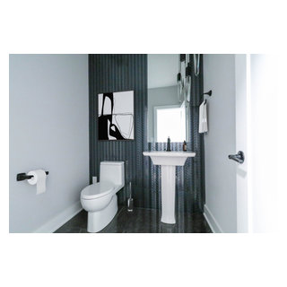 The Evelyn II | Homer Glen - Transitional - Powder Room - Chicago - by ...