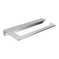 Nicole polished chrome towel ring holder. Hand towel holder. Bath accessories - Towel Rings