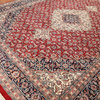 Burgundy Ivory Color Persian Rug, 9'x12'