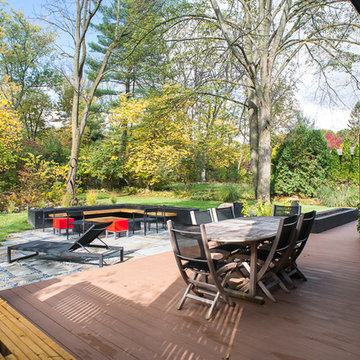 Modern Fire Pit + Patio