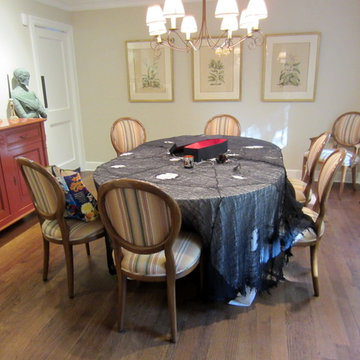 Nissequogue Gut Reno! New RQ Red Oak, GoldenBrown stain, Satin Traffic HD poly