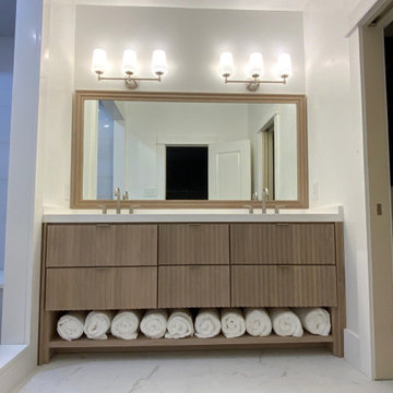 Eclectic Stained Vanity