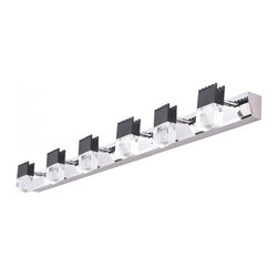 Modern Led Bathroom 6 Lights Vanity Light Wall Sconces - Bathroom Vanity Lighting