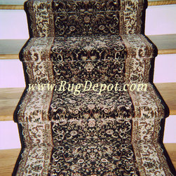 Central Oriental Infinity - Area Rugs