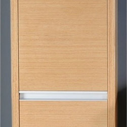 Fresca Light Oak Bathroom Linen Side Cabinet FST3030LO - Bathroom Cabinets