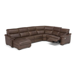 Sectional Sofa Potenza C063 by Natuzzi Editions - Sectional Sofas