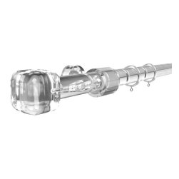 Acrylic Drapery Hardware - Curtain Rods