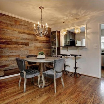 Rustic Living & Dining Room