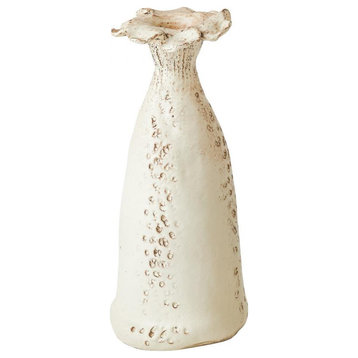 Blossom Ivory Stoneware Vase