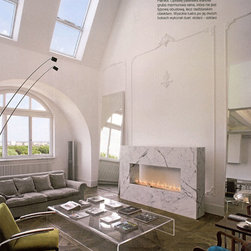 Fire Line Automatic - private tenement house by Baumillerkossowsa - Indoor Fireplaces