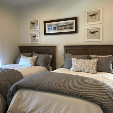 Long Beach Island Blue and White Beach House New Construction