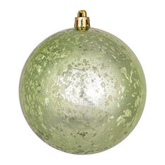 4.75" Celadon Shiny Mercury Ball 4/Bag