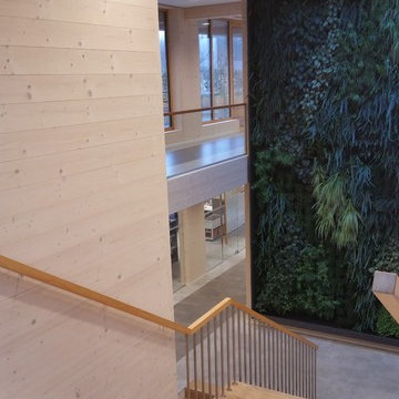 NUR HOLZ Massivholzhaus Bürogebäude