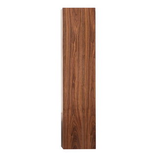 Fresca Torino Walnut Tall Bathroom Linen Side Cabinet