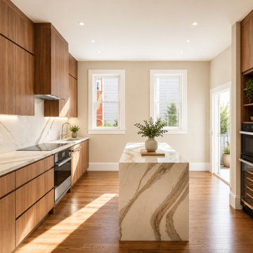 Shinnoki Walnut Kitchen