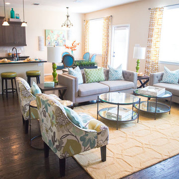 Fresh & Vibrant Family Room