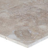 Mina Rustic Travertine Tile, 12"x12"x.5", Honed and Filled, 1 pallet