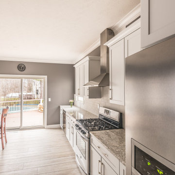 Bright and Light Open Kitchen