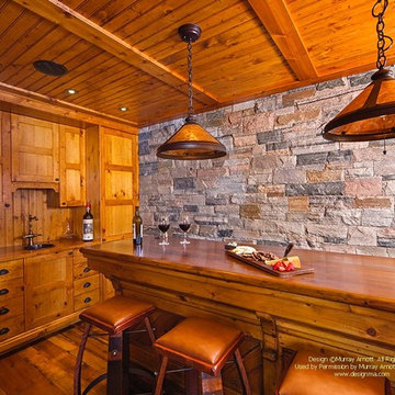 Ontario Waterfront Handcrafted Log Home