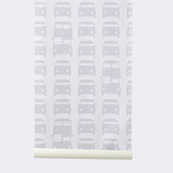 Rush Hour Grey - Wallpaper - Picture Frames