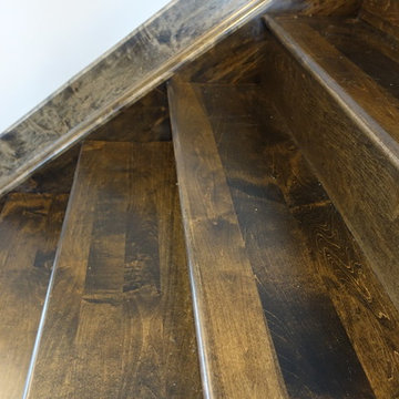 Custom Made Maple Stair Case
