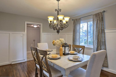 Dining room - mid-sized transitional dining room idea in Other